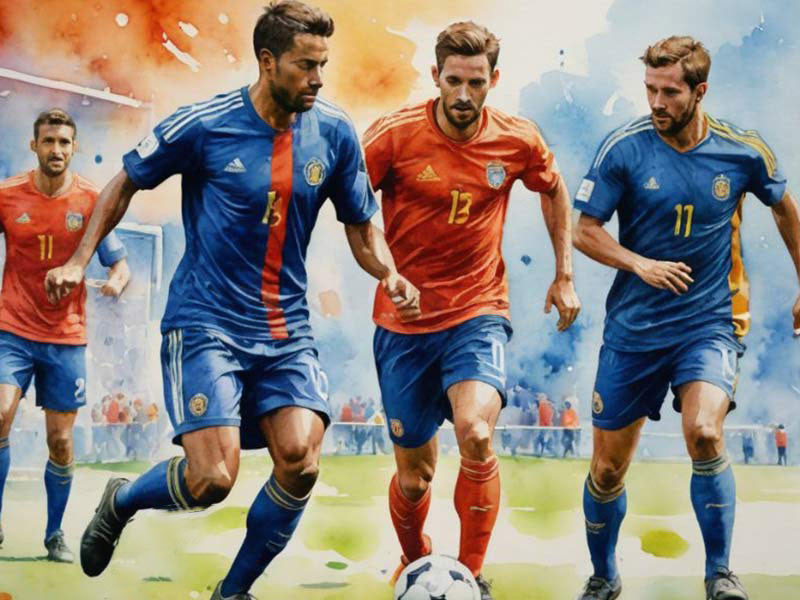 巴西女足传奇玛塔负责抛硬币开球，和莫德里奇、马基友好拥抱